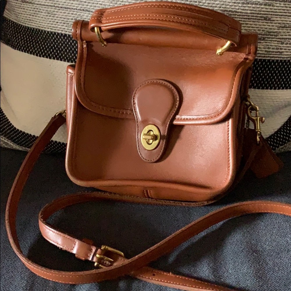 Leather Coach Bag
